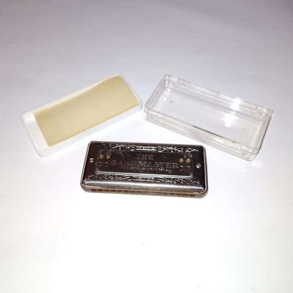 VINTAGE The Bandmaster Harmonica Made in German Democratic Republic CHROME - Picture 7 of 8